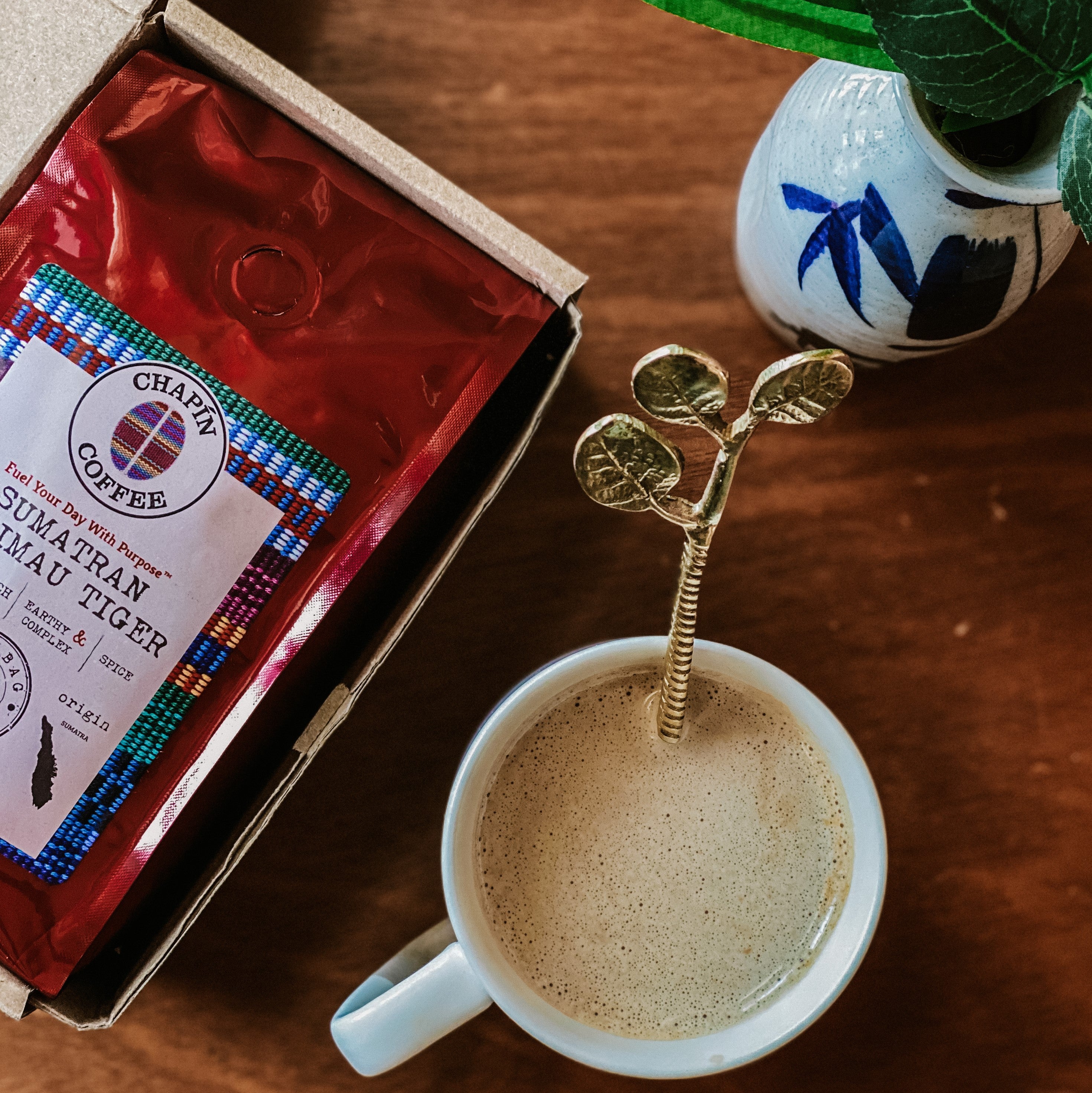 Sumatran Harimau Tiger Dark Roast Coffee Beans - Chapín Coffee